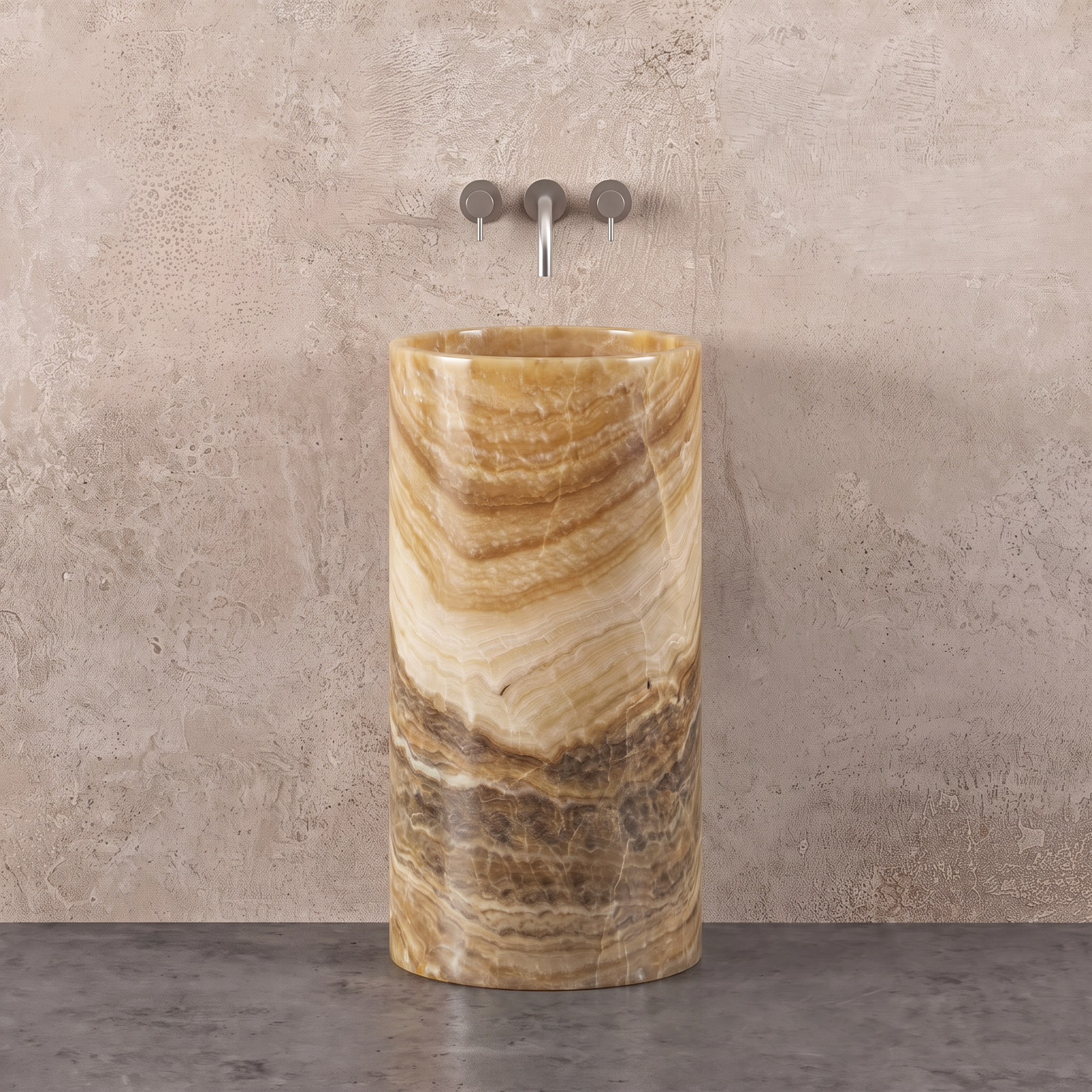 Column Marble Sink