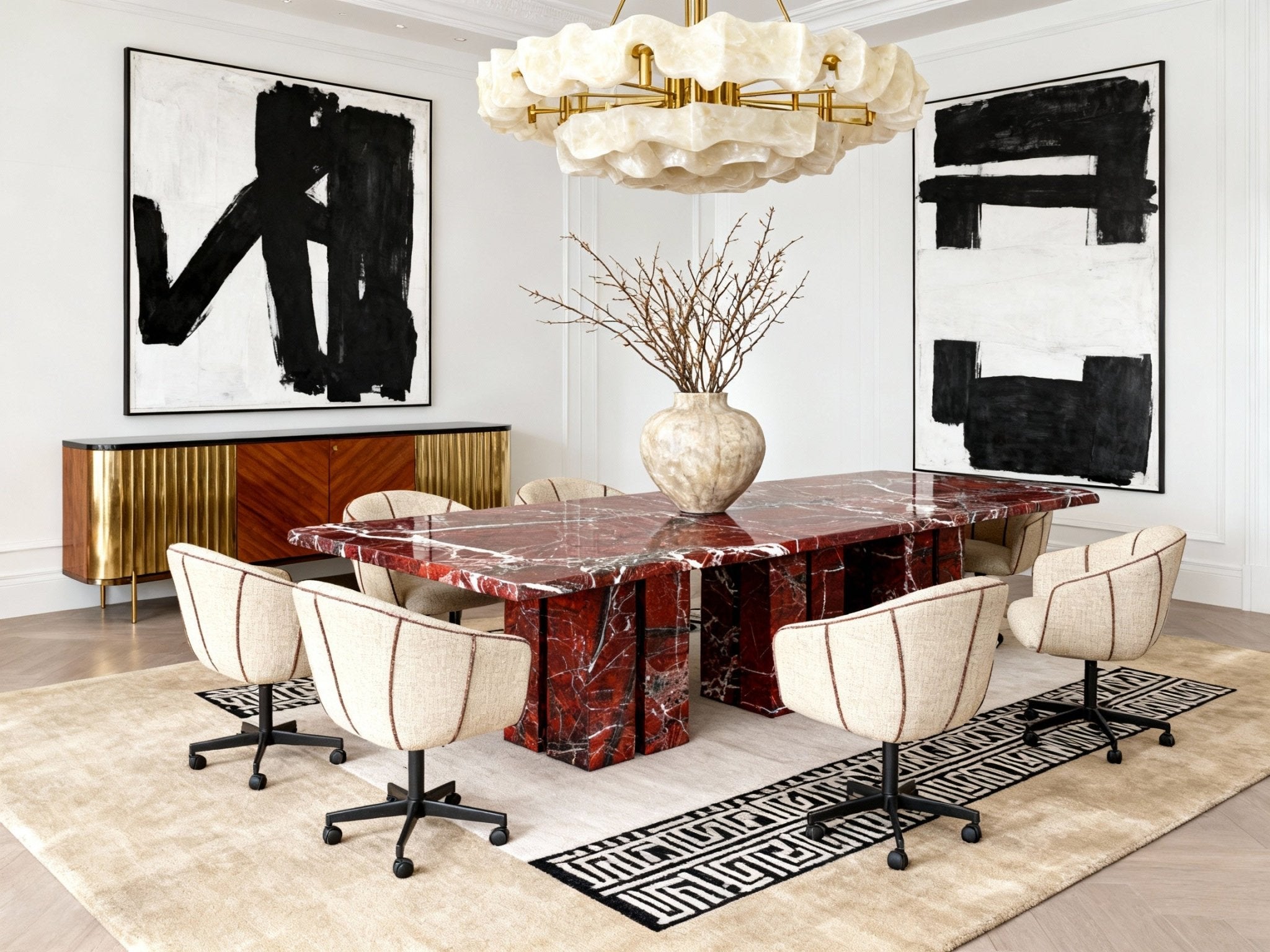 customized_marble_table travertine_dining_table Csutom_coffee_table