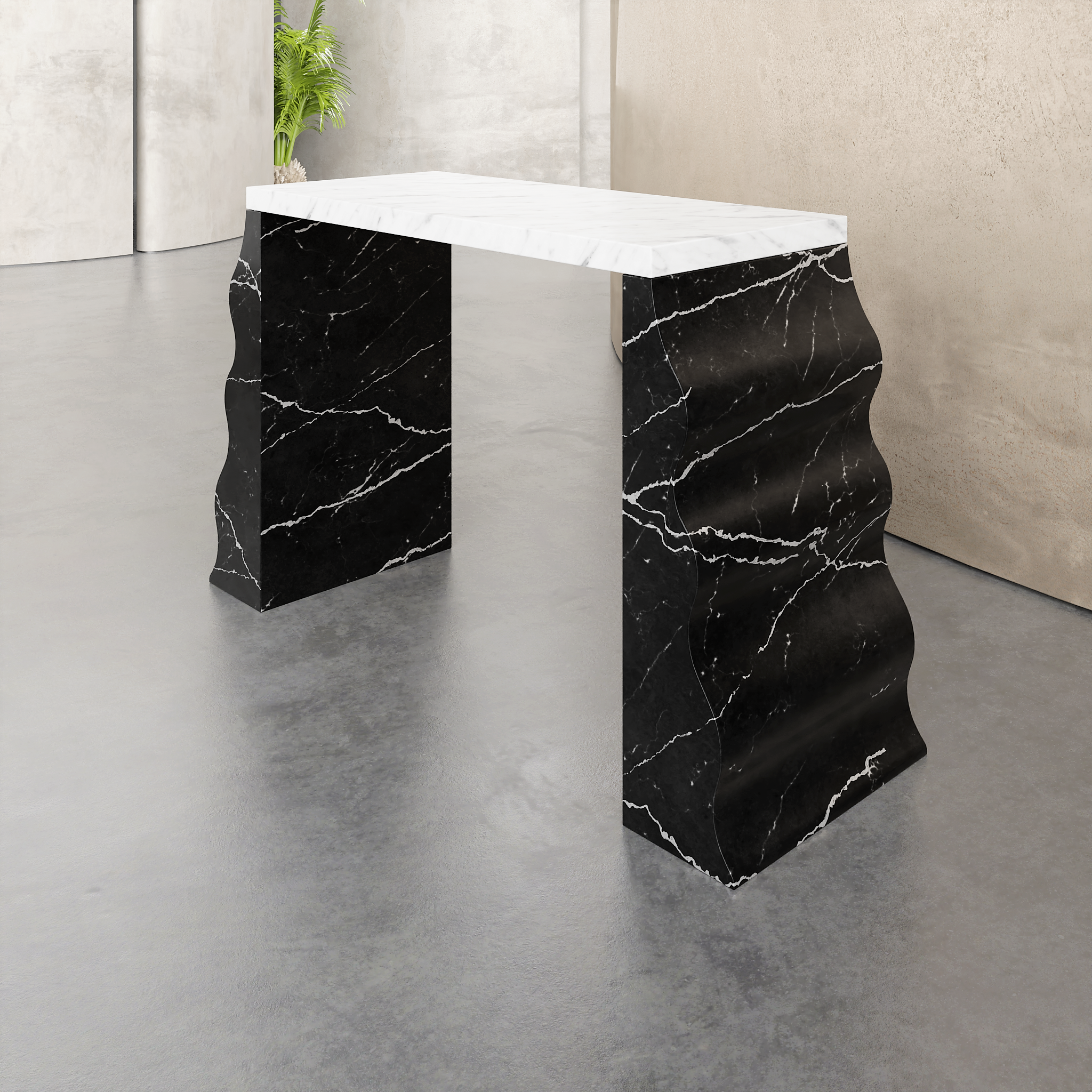 Wave Console Table - Aprilsform