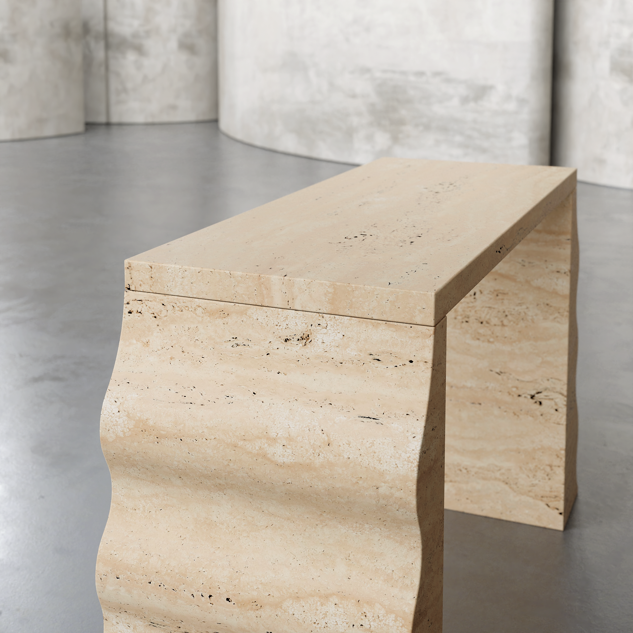 Wave Console Table - Aprilsform