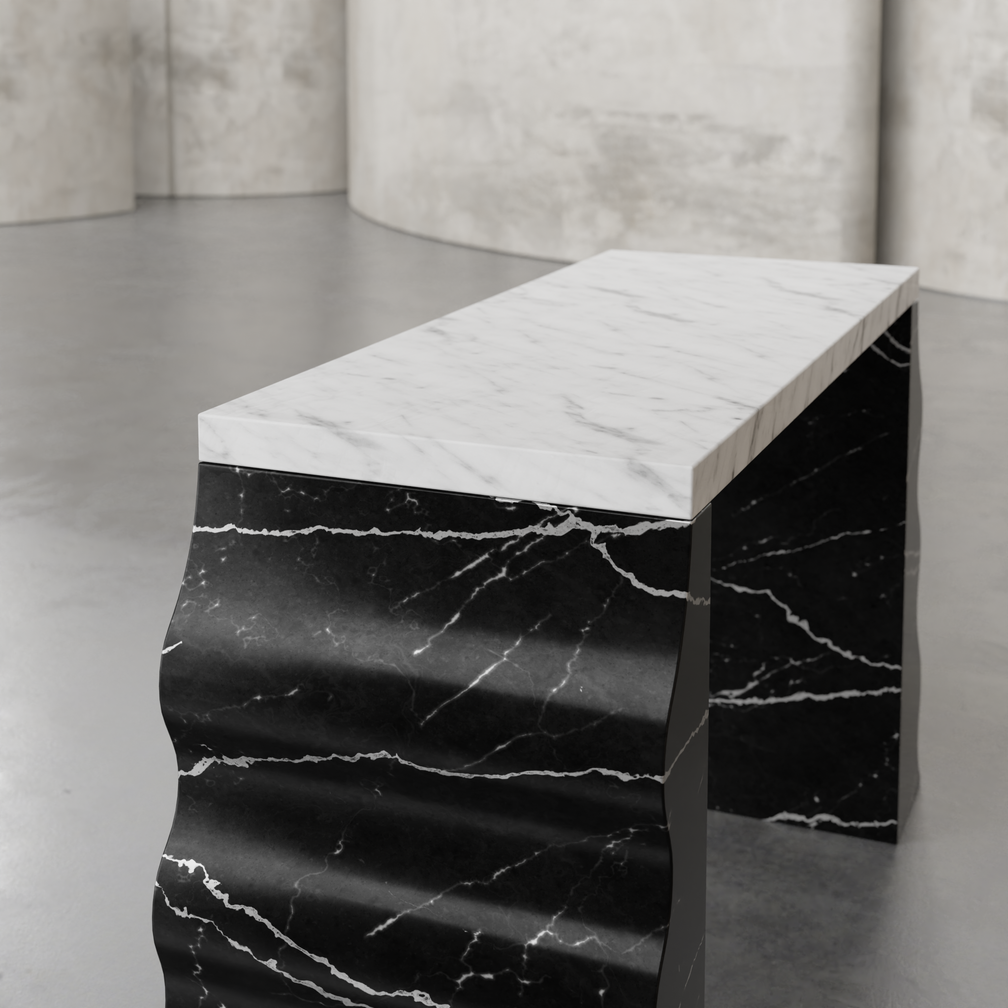 Wave Console Table - Aprilsform