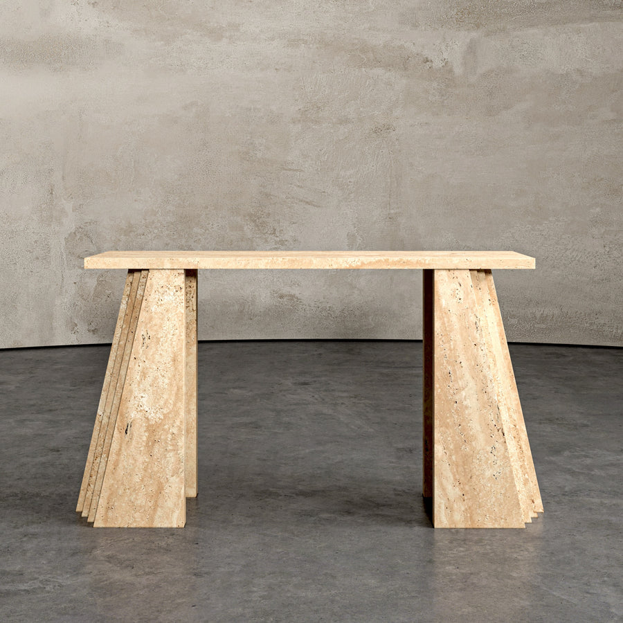 Jundal custom stone console table