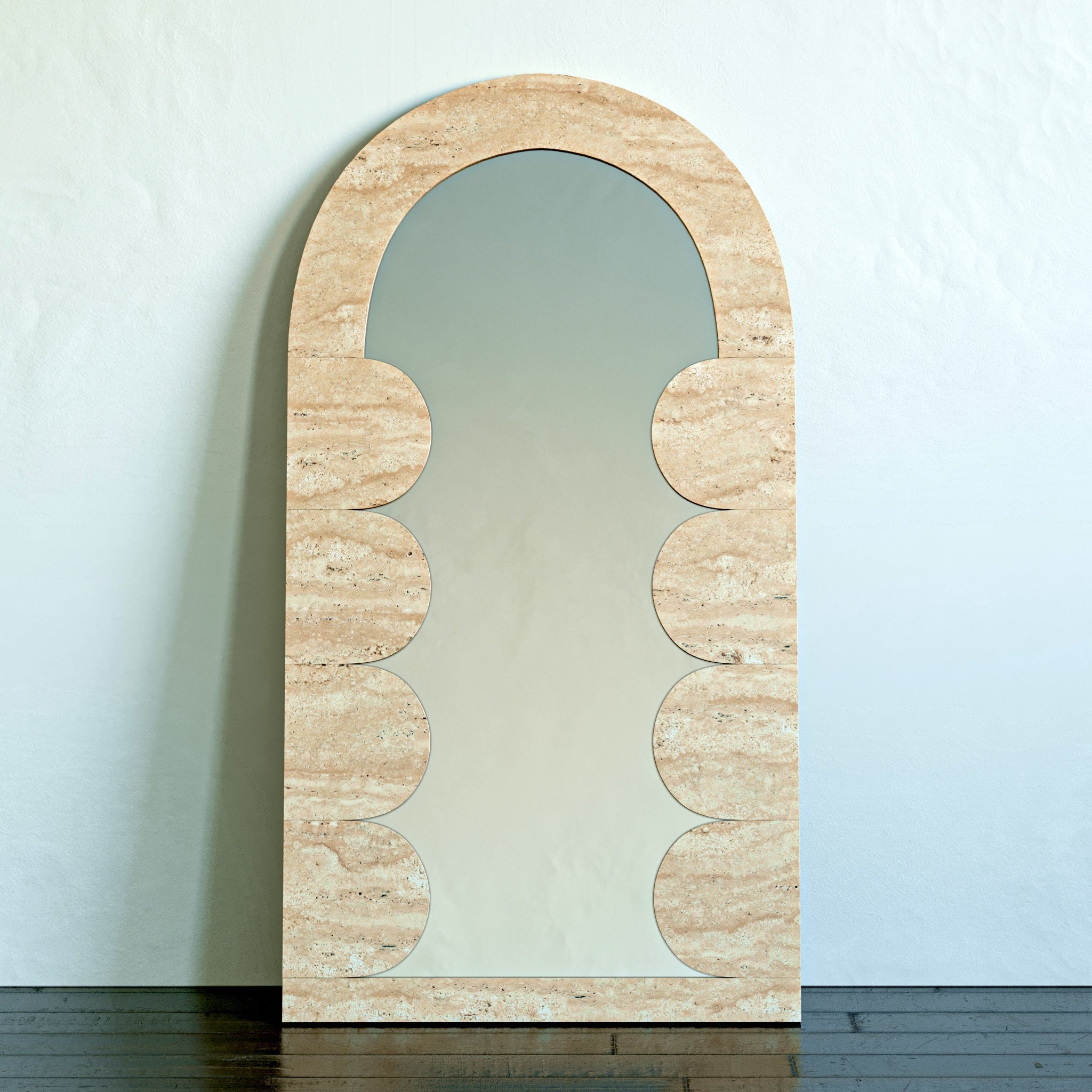 Array Marble Standing Mirror