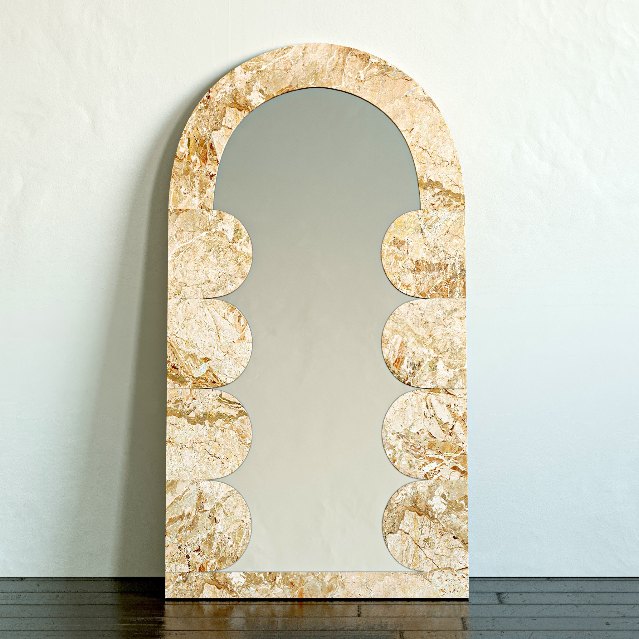 Array Marble Standing Mirror