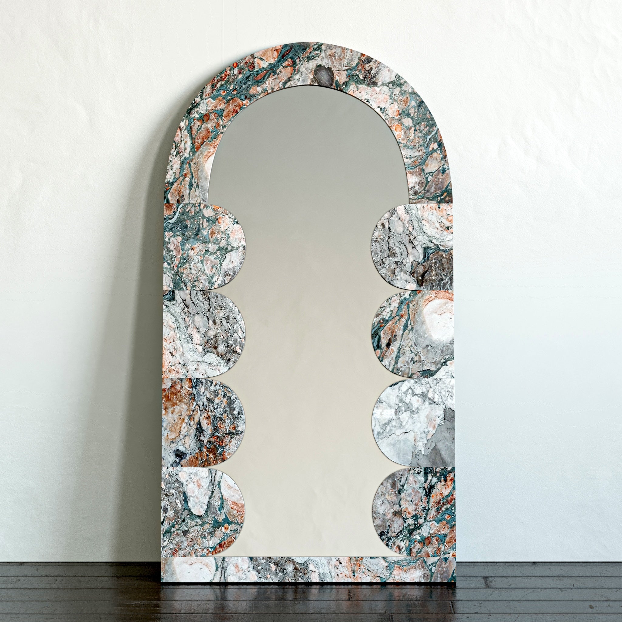 Array Marble Standing Mirror