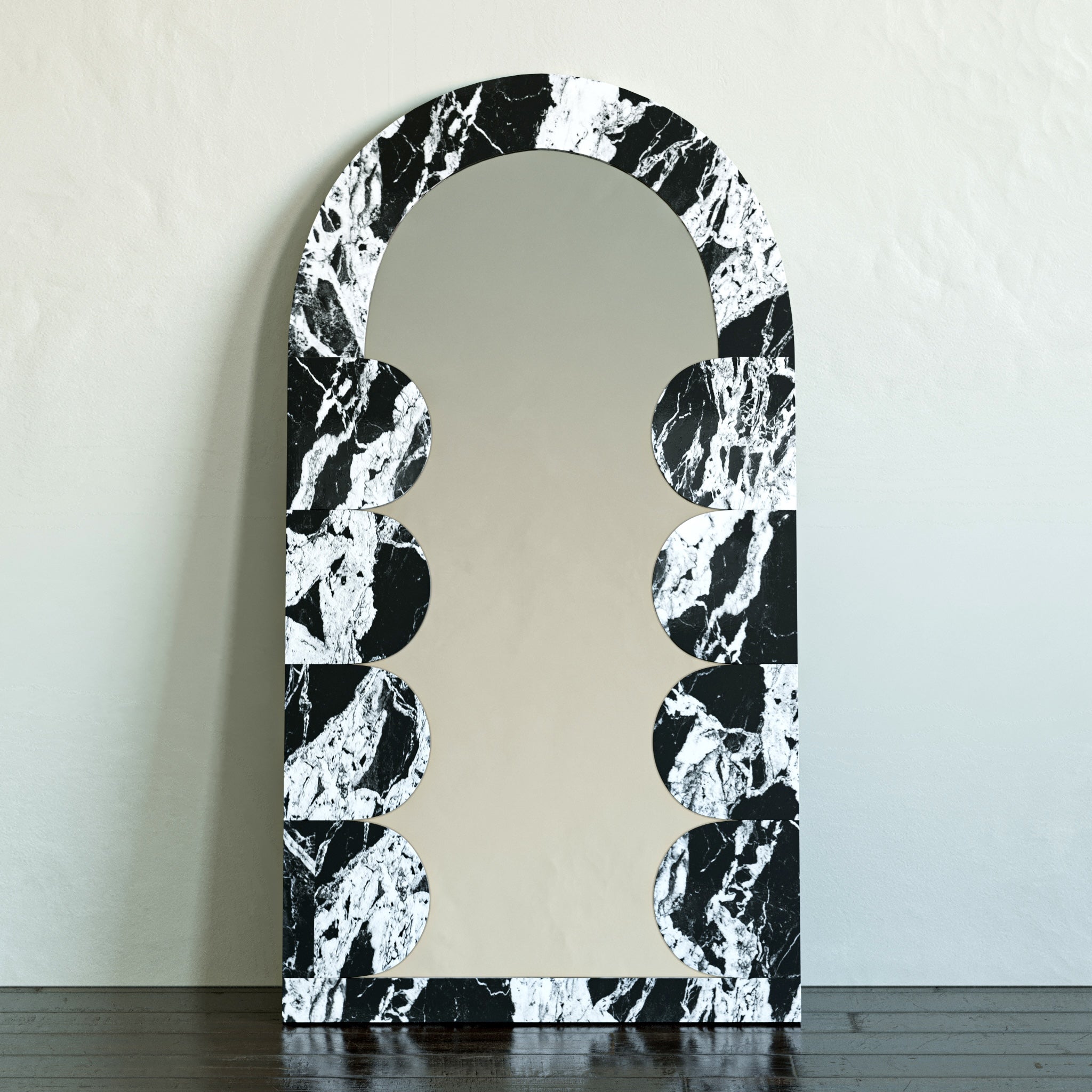 Array Marble Standing Mirror