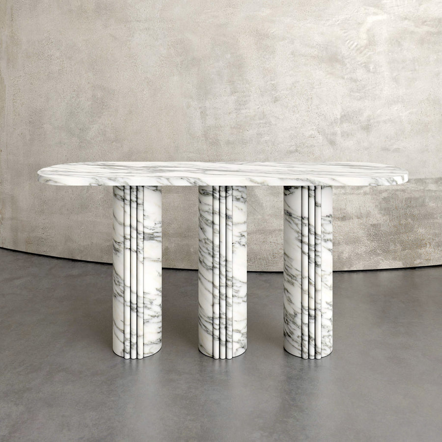 Tara custom stone console table