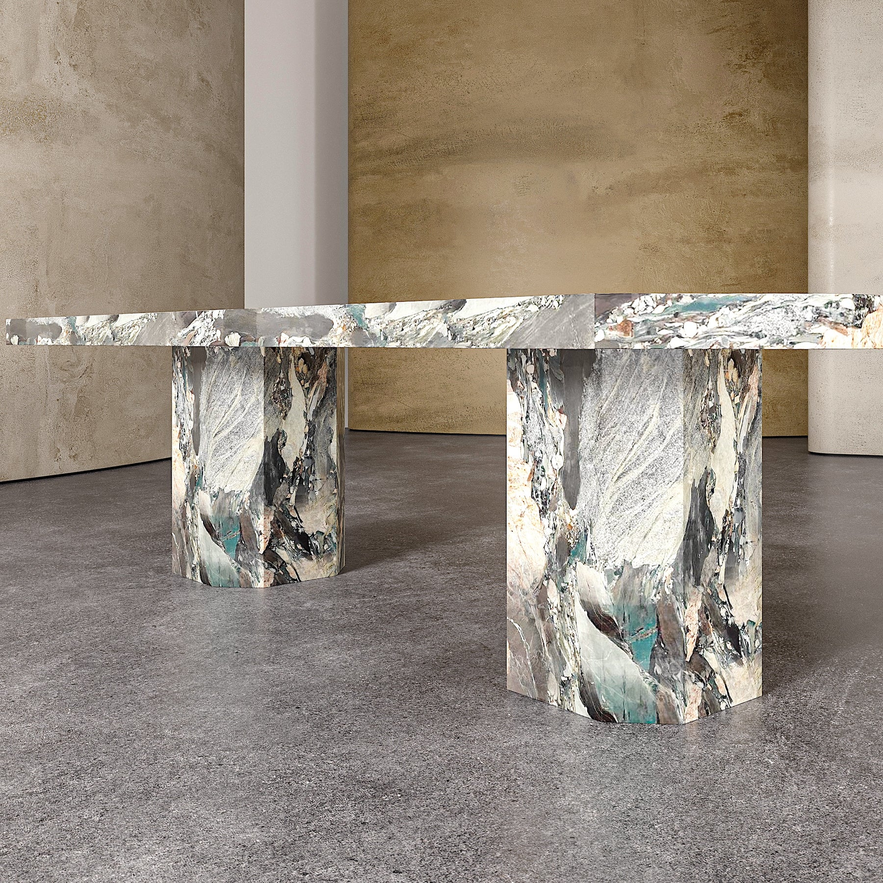 Custom Marble Dining Table | Bespoke Stone Furniture | Aprils Form