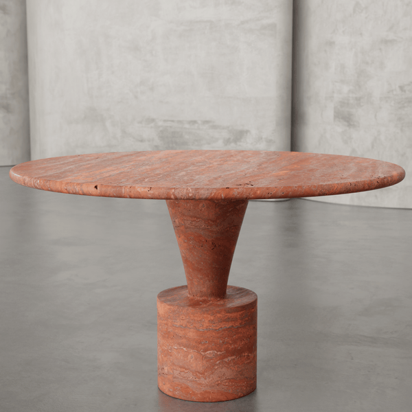 Custom Marble Dining Table | Attok Bespoke Stone Furniture | Aprils Form