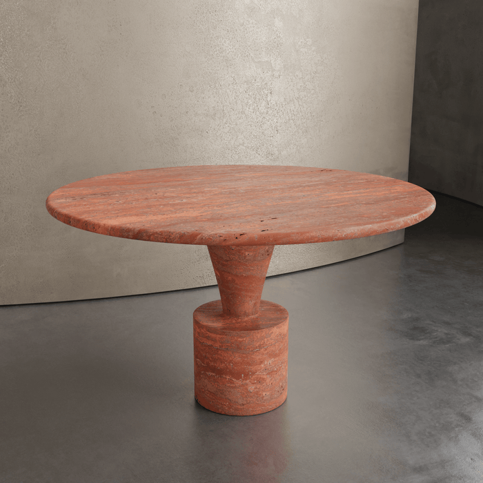 Custom Marble Dining Table | Attok Bespoke Stone Furniture | Aprils Form