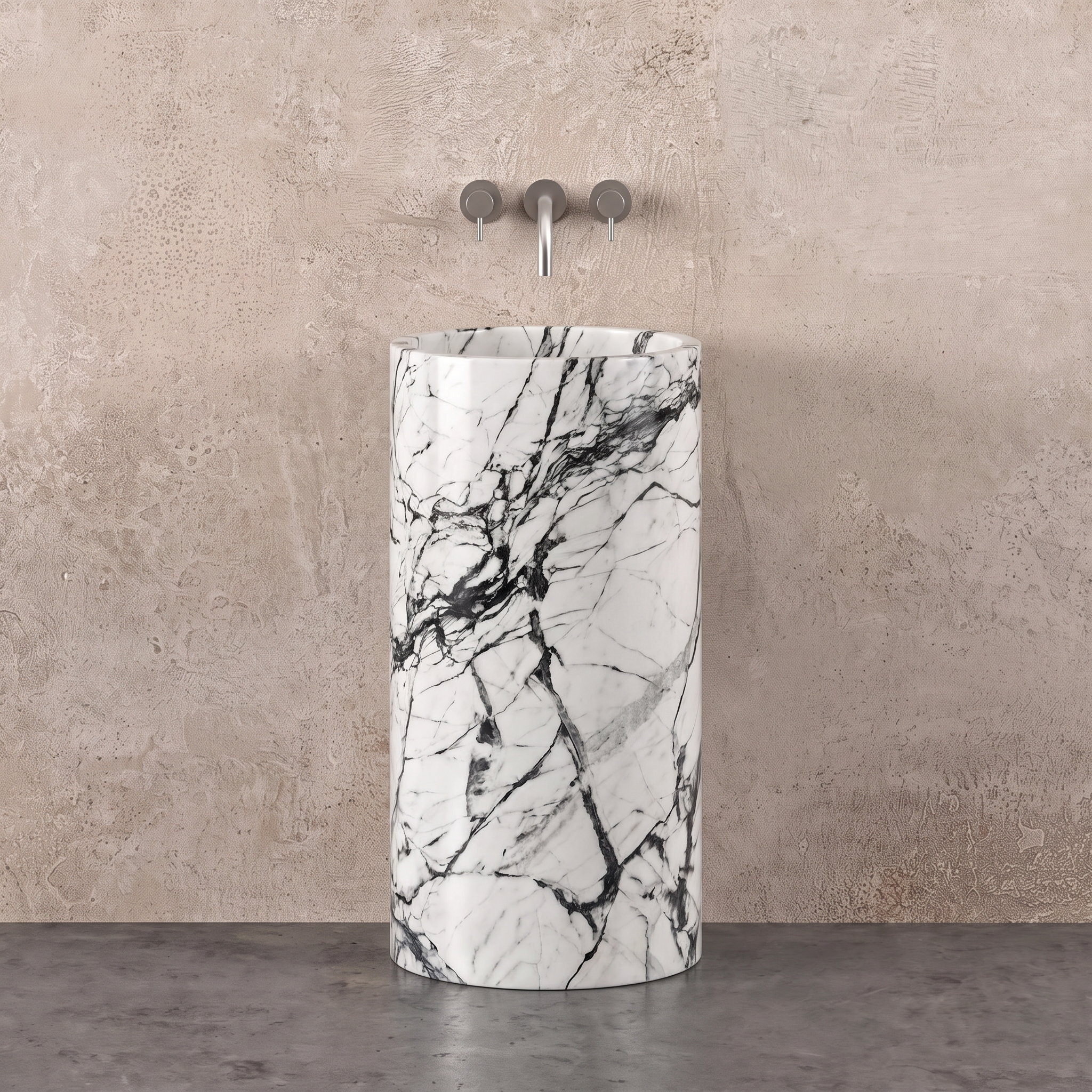 Column Marble Sink