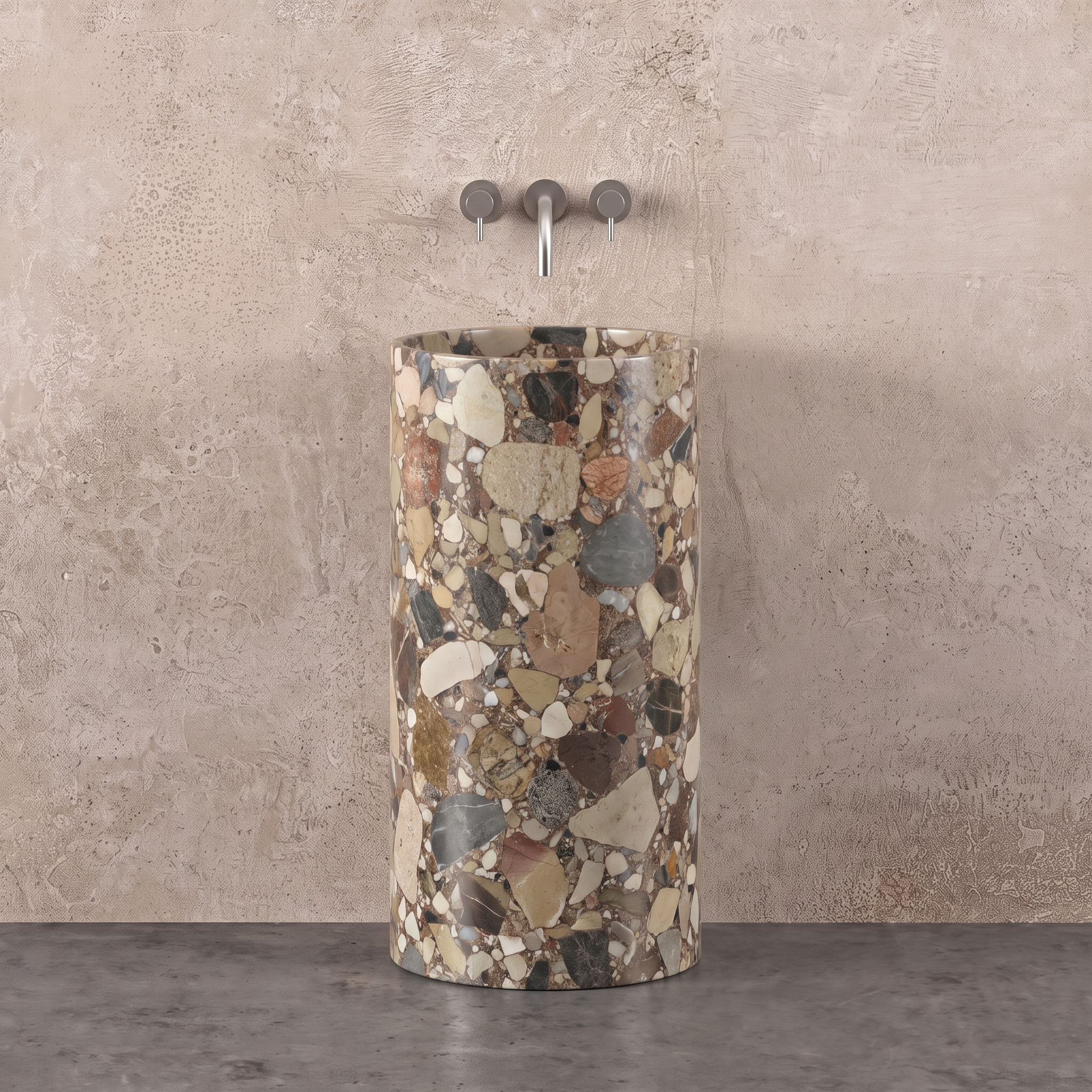 Column Marble Sink